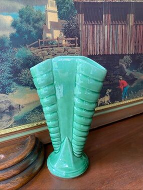 Vintage Shawnee Pottery Vase in an Art Deco Style